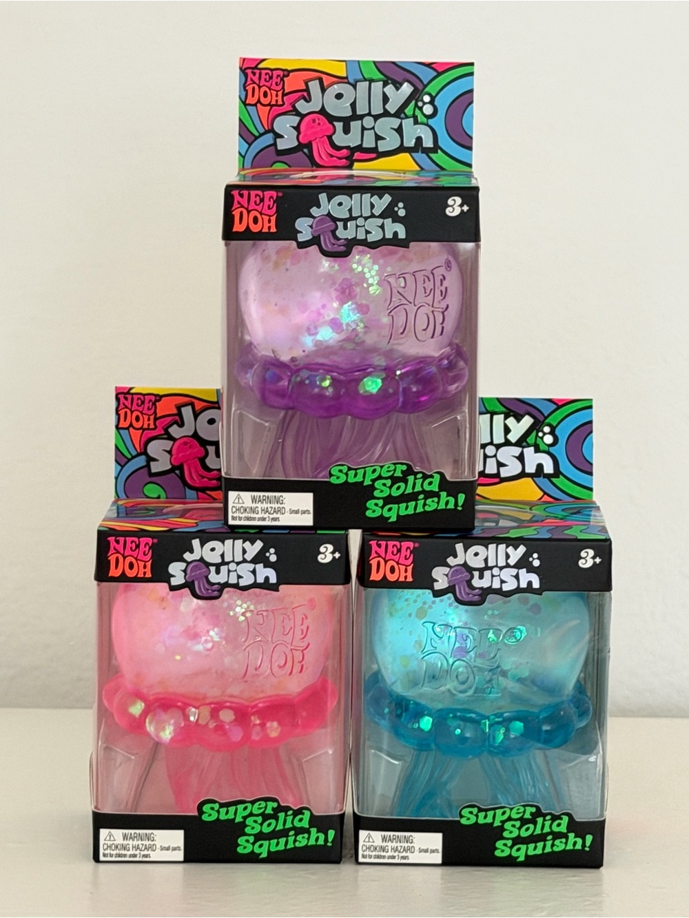 Needoh Jellyfish Bundle (Set of 3)